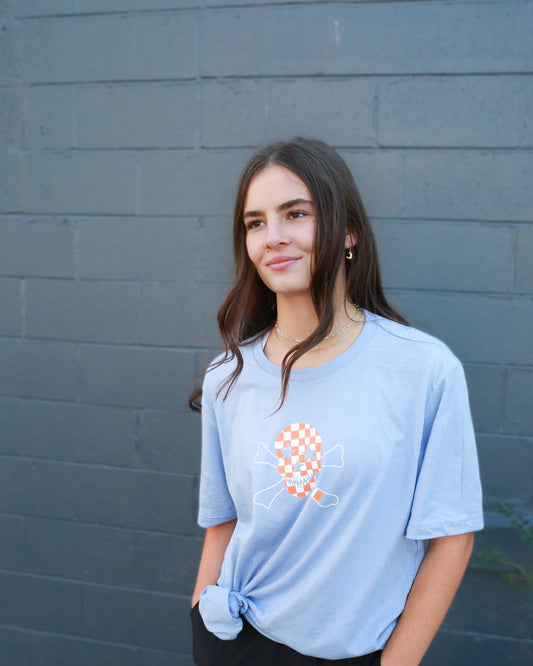 Rocky Top Tee - Heather Blue