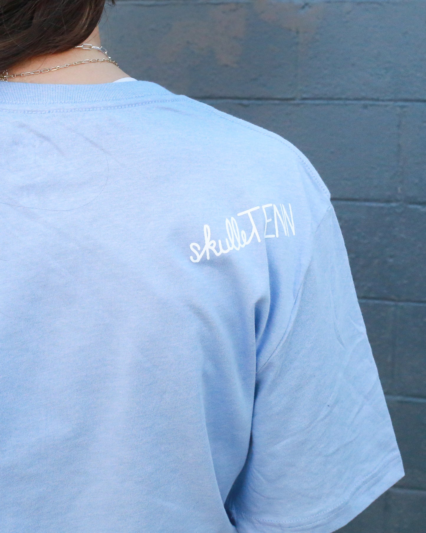 Rocky Top Tee - Heather Blue