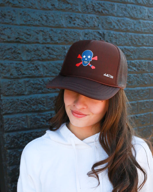 Retro Trucker - Brown