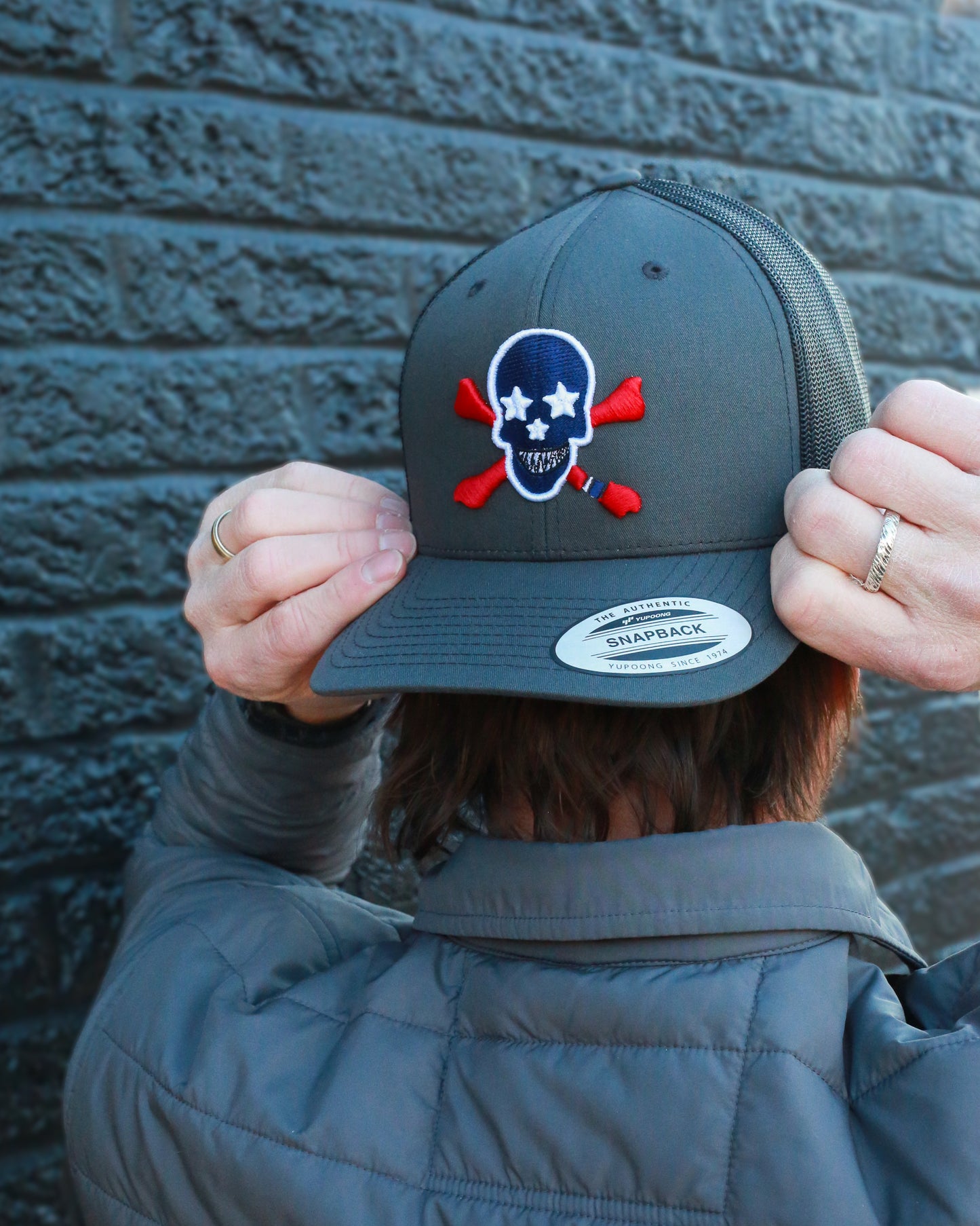 The Classic Trucker - Charcoal