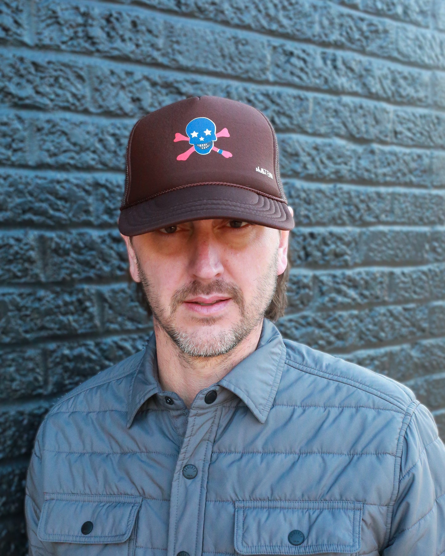 Retro Trucker - Brown