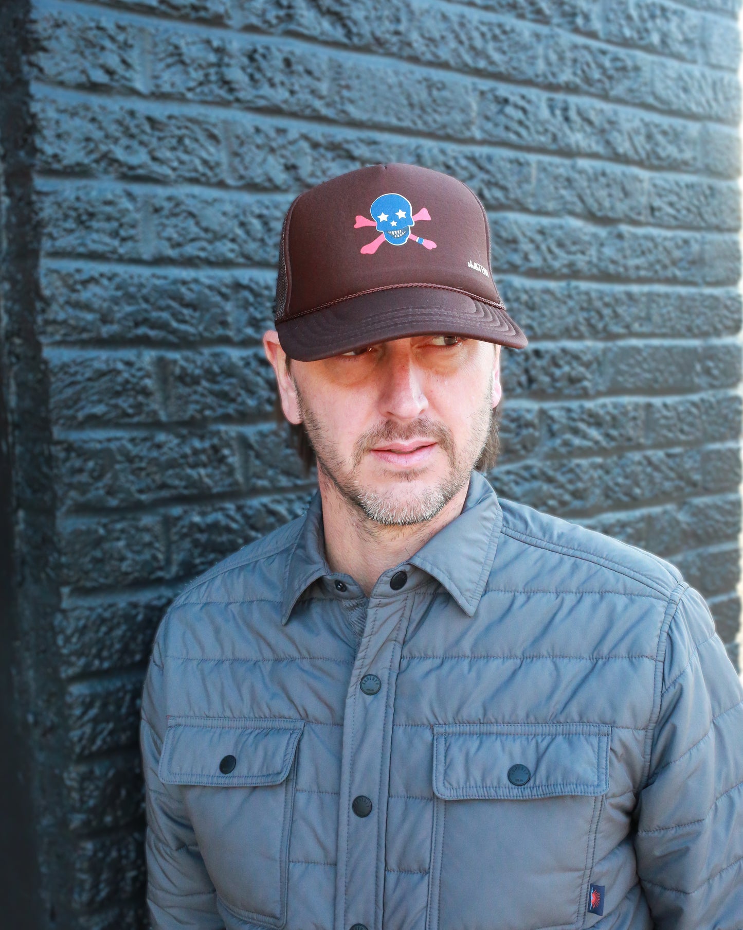 Retro Trucker - Brown