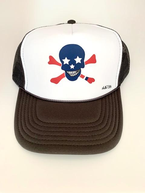 Retro Trucker - Charcoal/White