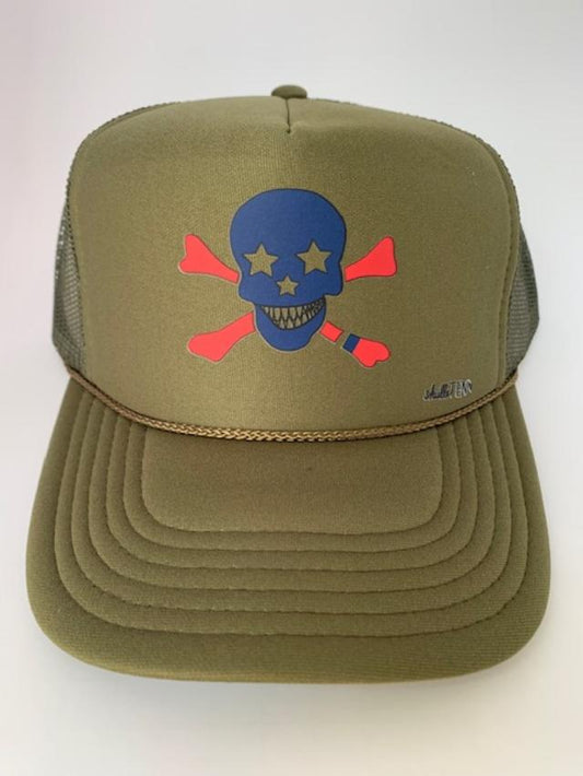 Retro Trucker - Olive