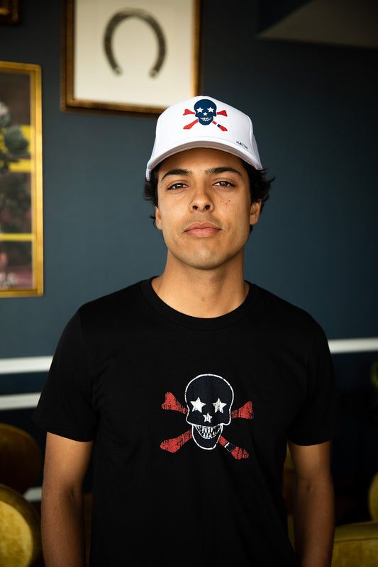 Retro Trucker - White