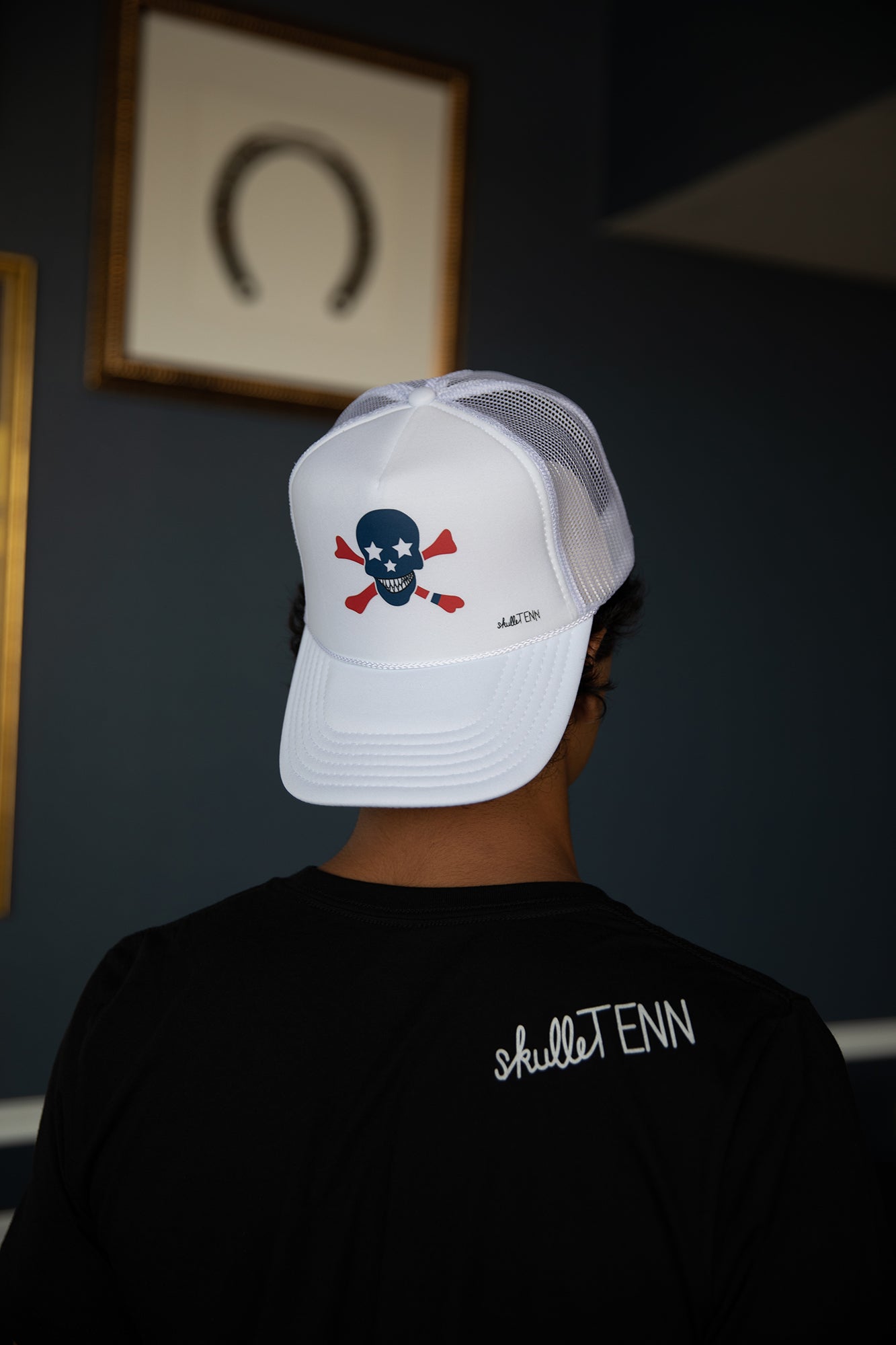 Retro Trucker - White