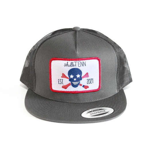 The Flat Bill Trucker - Charcoal