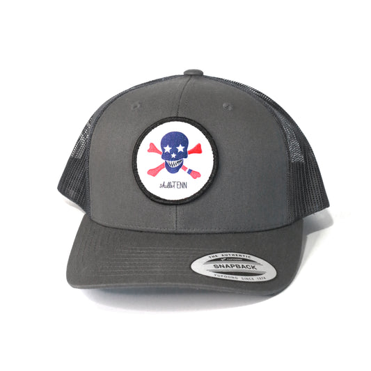 Patch Trucker - Charcoal