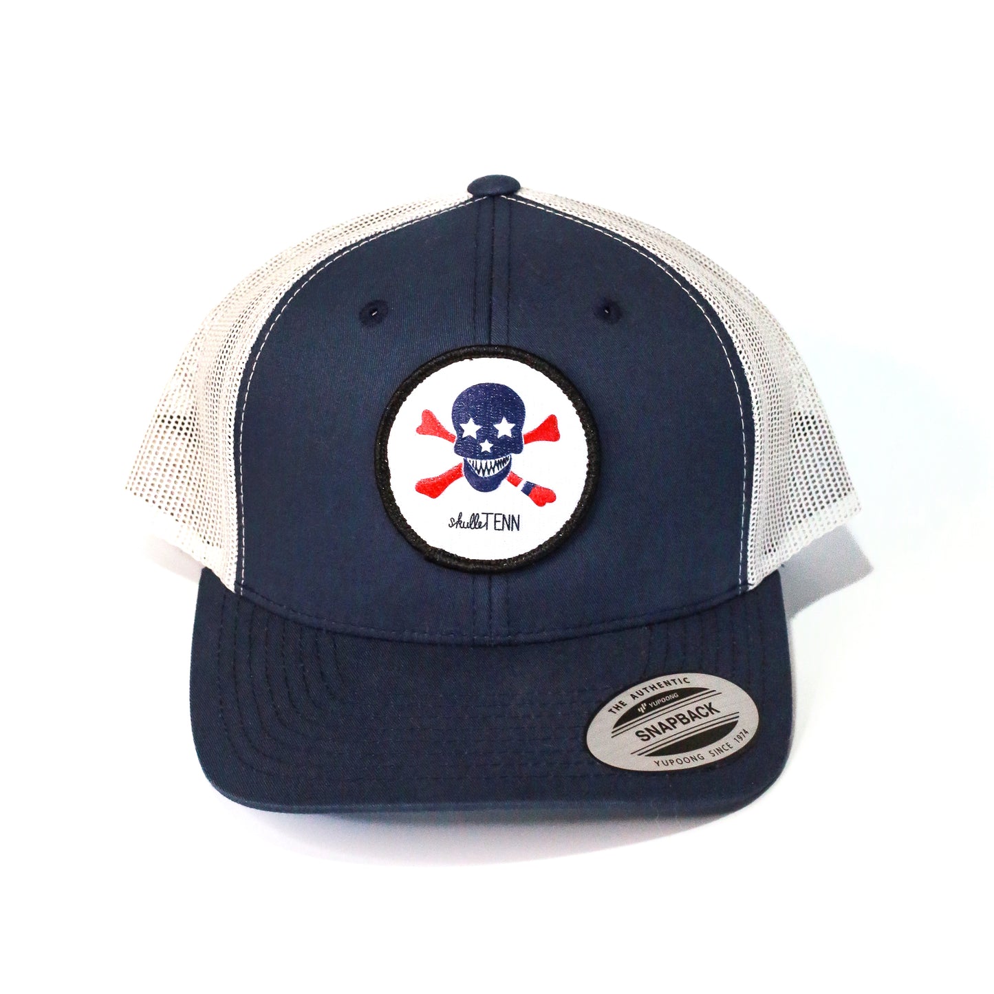 Patch Trucker - Navy/Silver