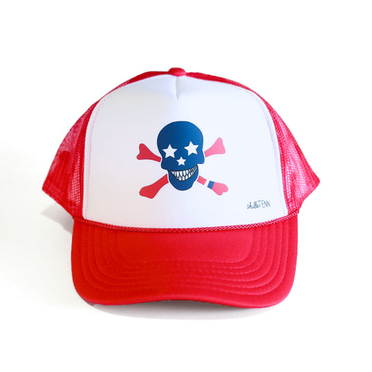 Retro Trucker - Red/White