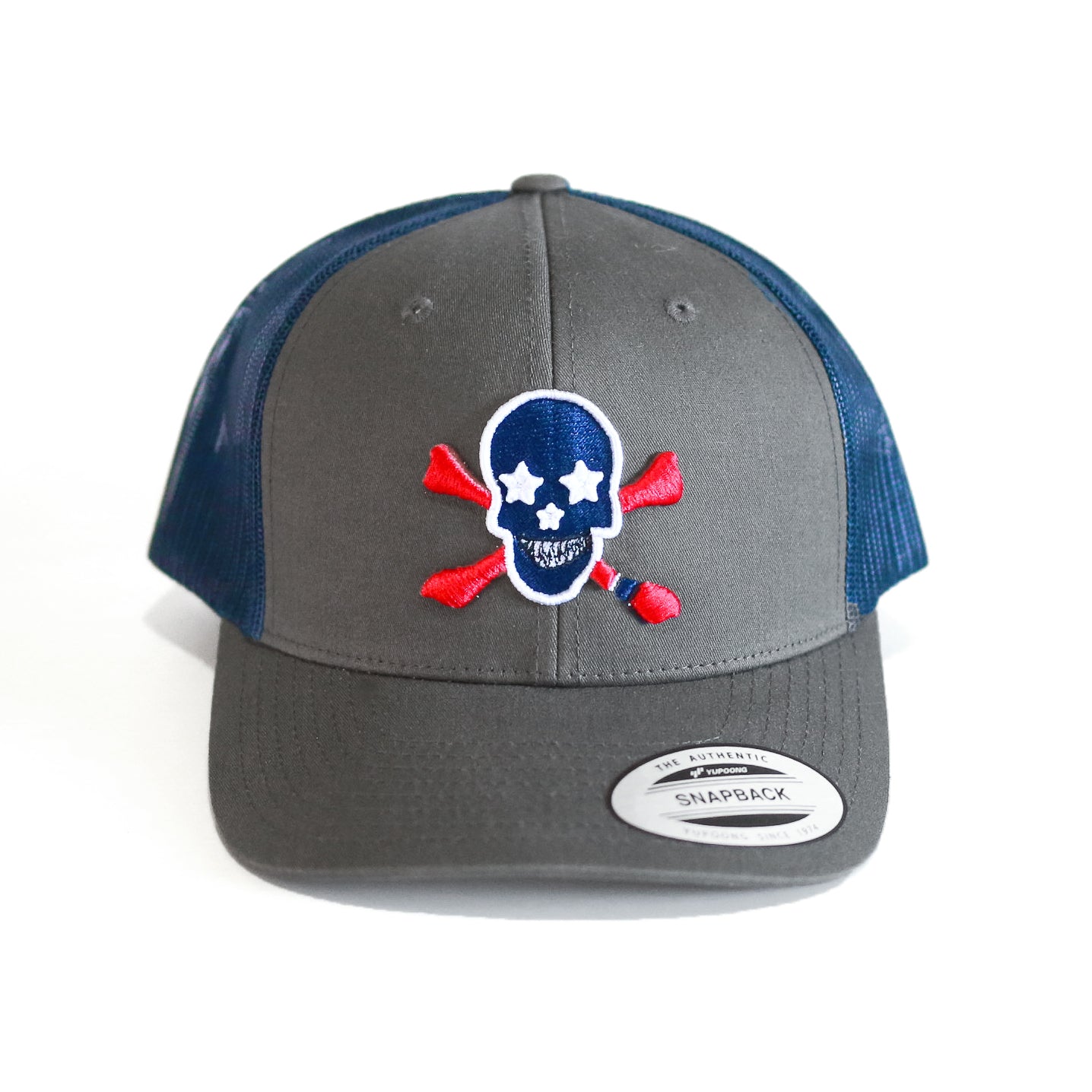 The Classic Trucker - Charcoal/Navy